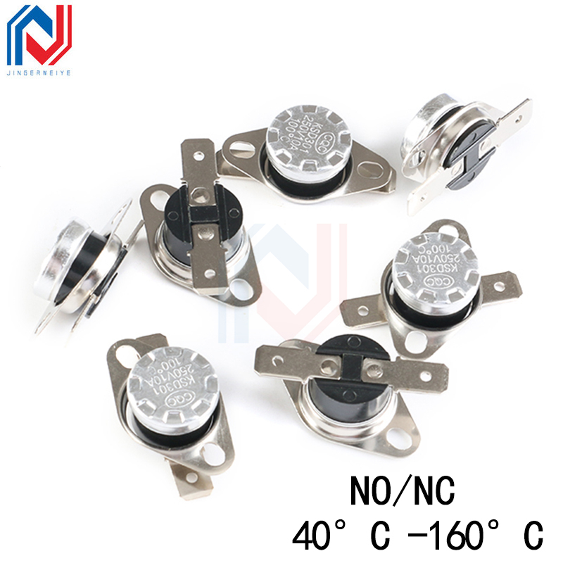 Ceramic Heat Emitter - 2Pcs KSD301 250V 10A 40~160도 세라믹