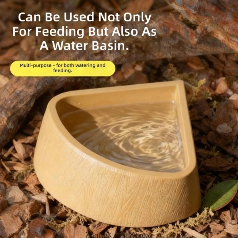 Water Dish Reptile - 파충류 그릇 테라리움 먹이 벌레 접시