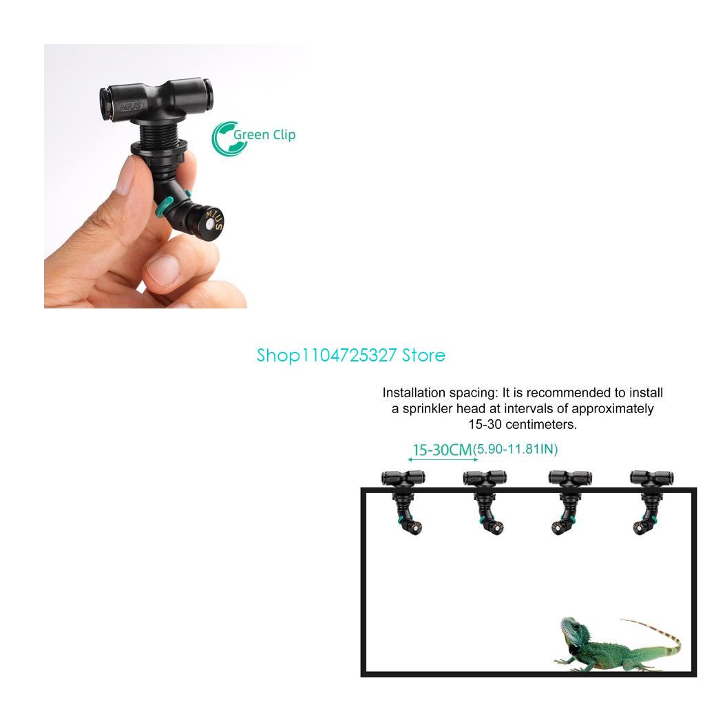 Misting Nozzle Reptile - D8KF 열대우림 탱크 안개 분무기 노즐