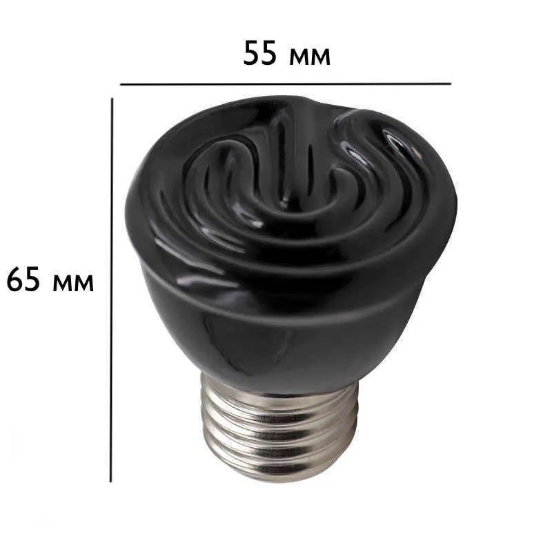 따뜻한 전구 이미 터 열 빛 도마뱀 거미 파충류 상자에 - Ceramic Heat Emitter 리뷰 및 가격
