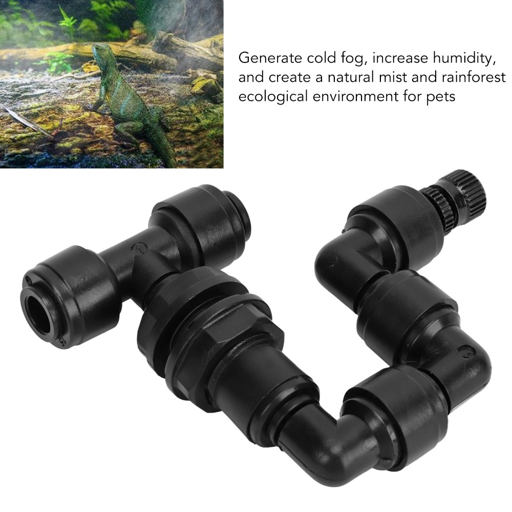 PP 파충류 미스트 분사기 조절 가능한 노즐 블랙 미스 - Misting Nozzle Reptile 리뷰 및 가격