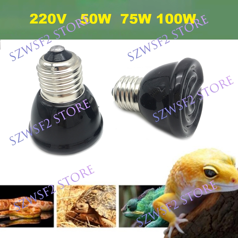 50W 75W 100W E27 애완 거북이/파충류용 열 - Ceramic Heat Emitter 리뷰 및 가격