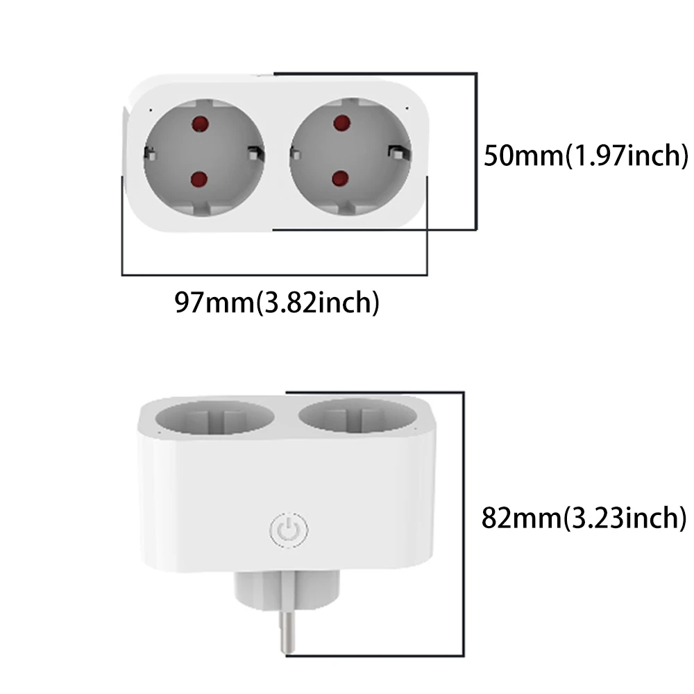 BORUIDAPLS WiFi 스마트 소켓 EU/KR 플 - Timer Dual Outlet 리뷰 및 가격