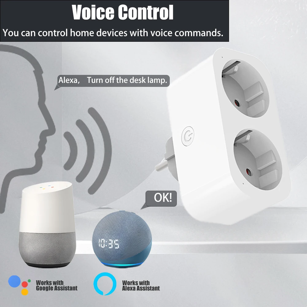 BORUIDAPLS WiFi 스마트 소켓 EU/KR 플 - Timer Dual Outlet 리뷰 및 가격
