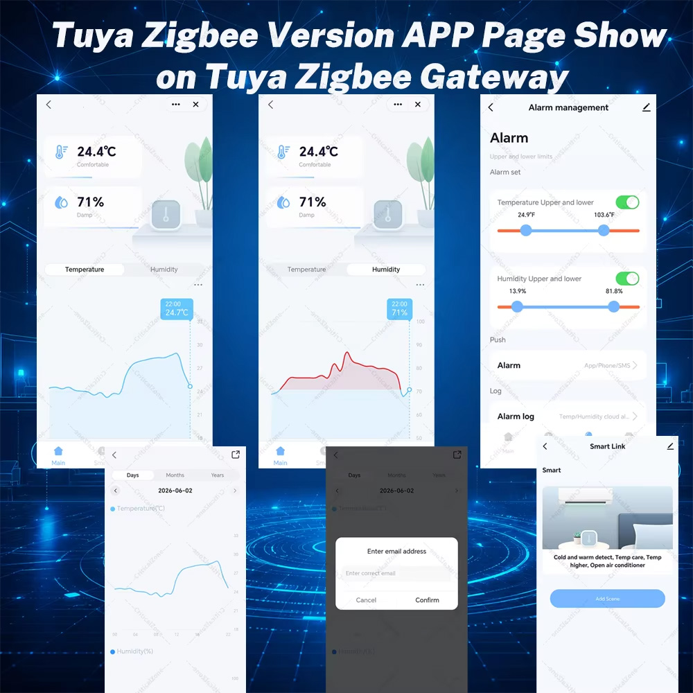Zigbee 온도 습도 센서 스마트 온도계 습도계는 A - Digital Hygrometer Probe 리뷰 및 가격
