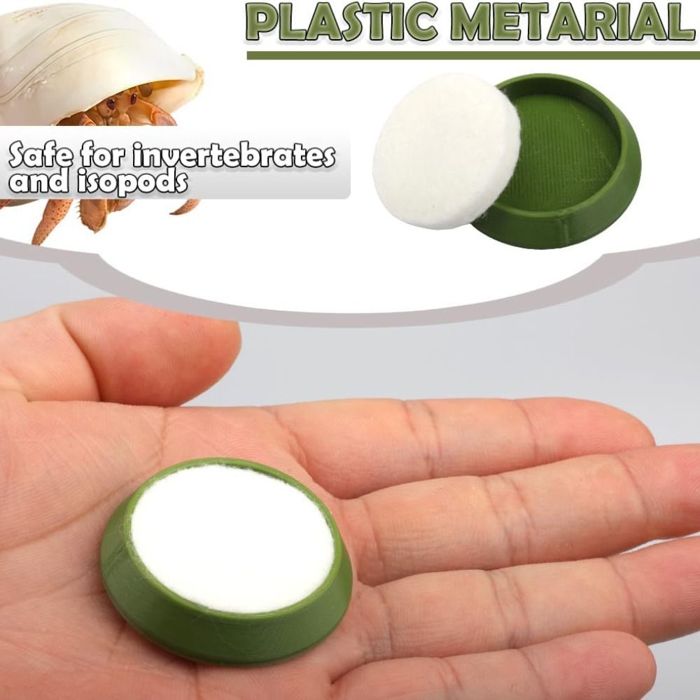 6pcs 휴대용 재사용 가능한 파충류 먹이 접시 미니  - Water Dish Reptile 리뷰 및 가격