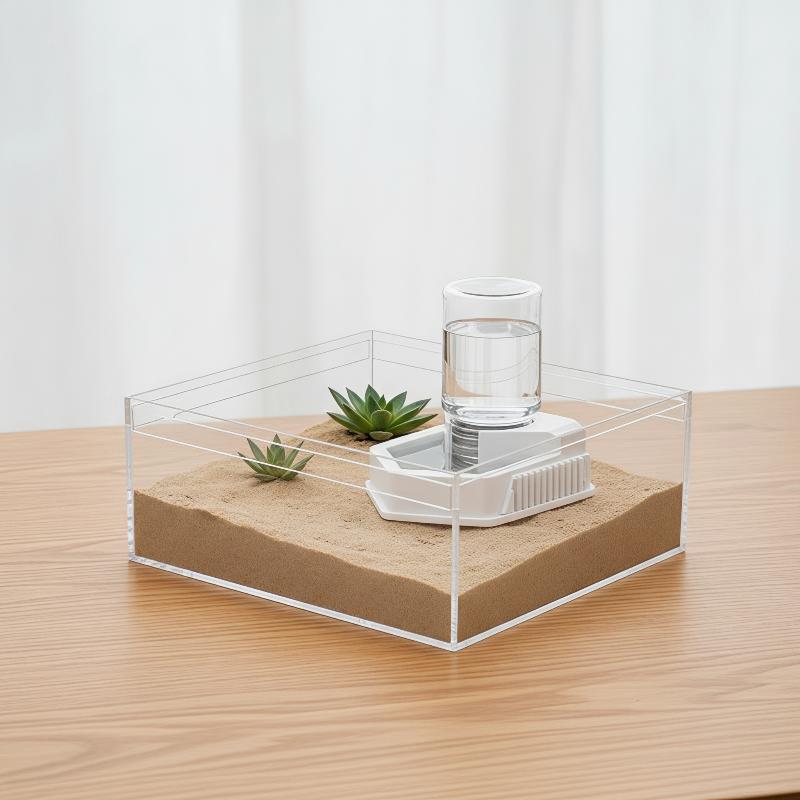 파충류 물통 자동 급수기, 무독성, 흘림 방지, 소형  - Water Dish Reptile 리뷰 및 가격