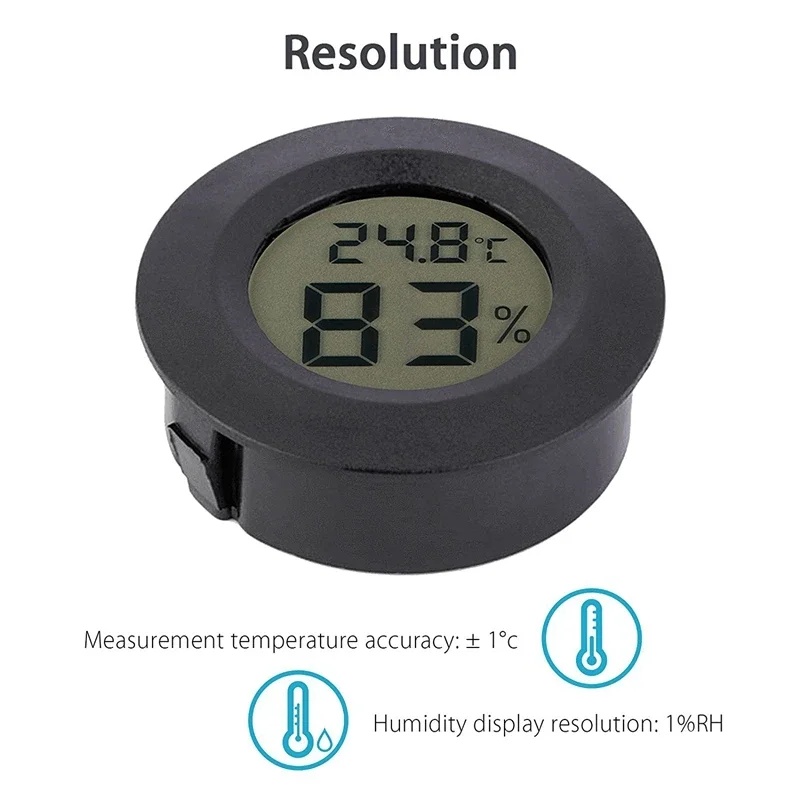 고정밀 파충류 액세서리 디지털 온도계, 파충류 열판,  - Digital Hygrometer Probe 리뷰 및 가격